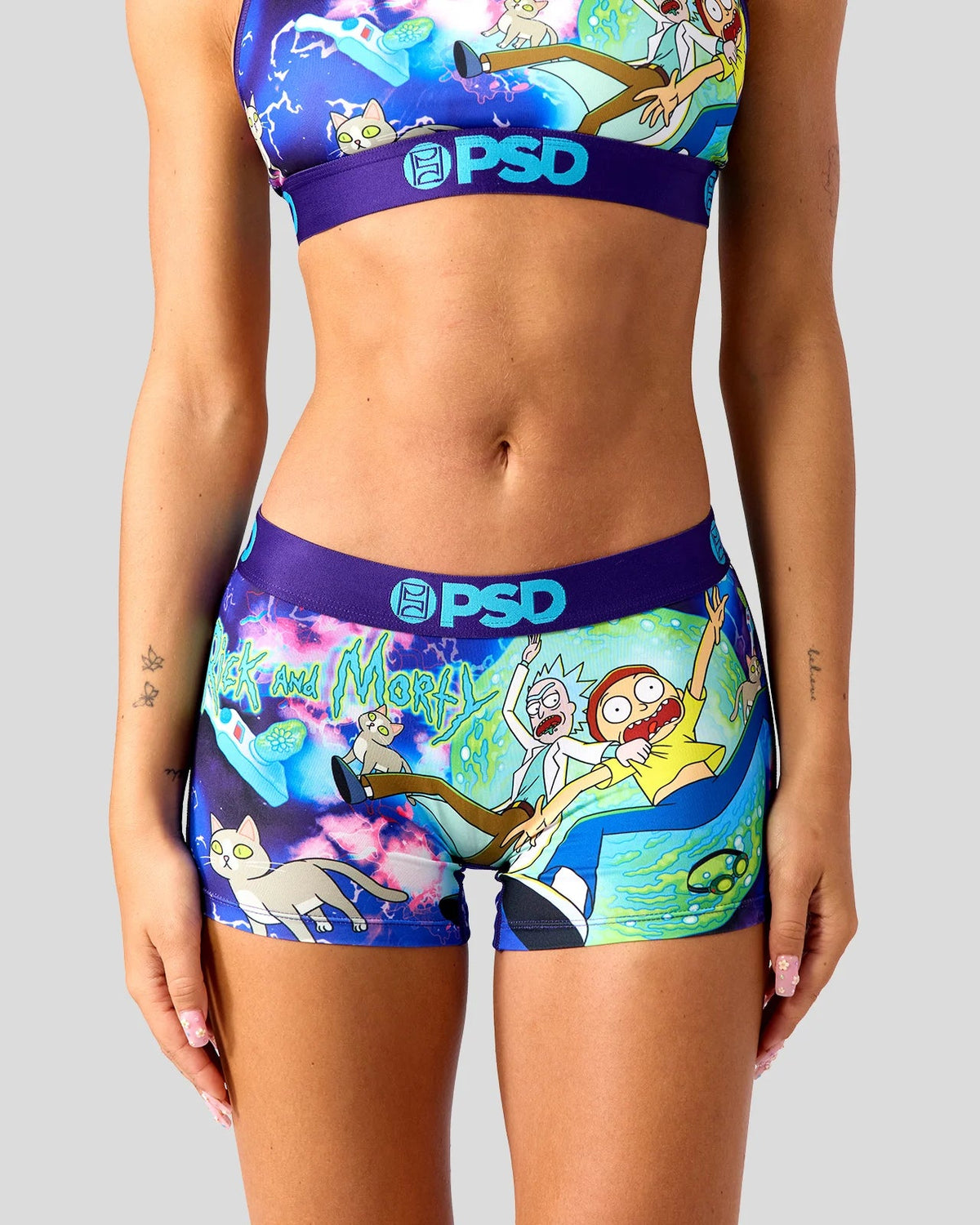 PSD Hot Sale | Rick and Morty - Purple Days - Boy Short