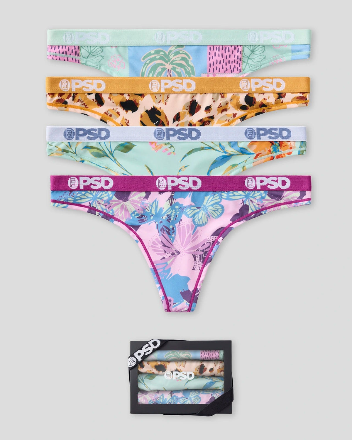 PSD Customer Favorite | 4 Pack - Wild One - Thong