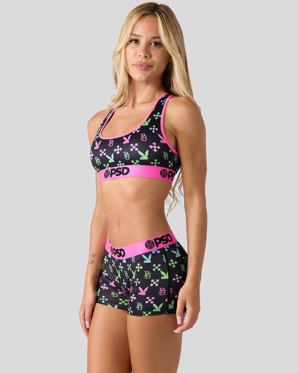 PSD Classic | Playboy - Emblem - Sports Bra