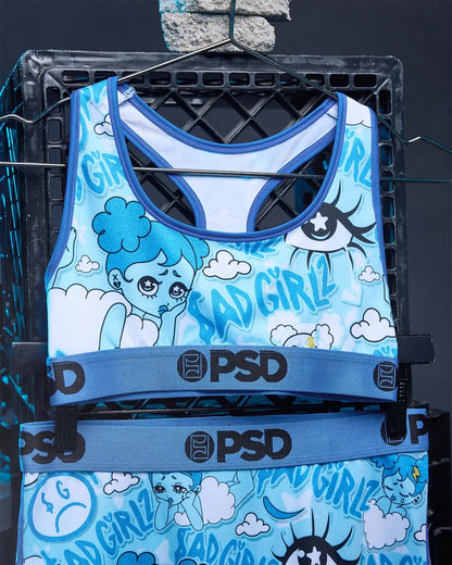PSD Quality | Sad Girlz - Blues - Sports Bra