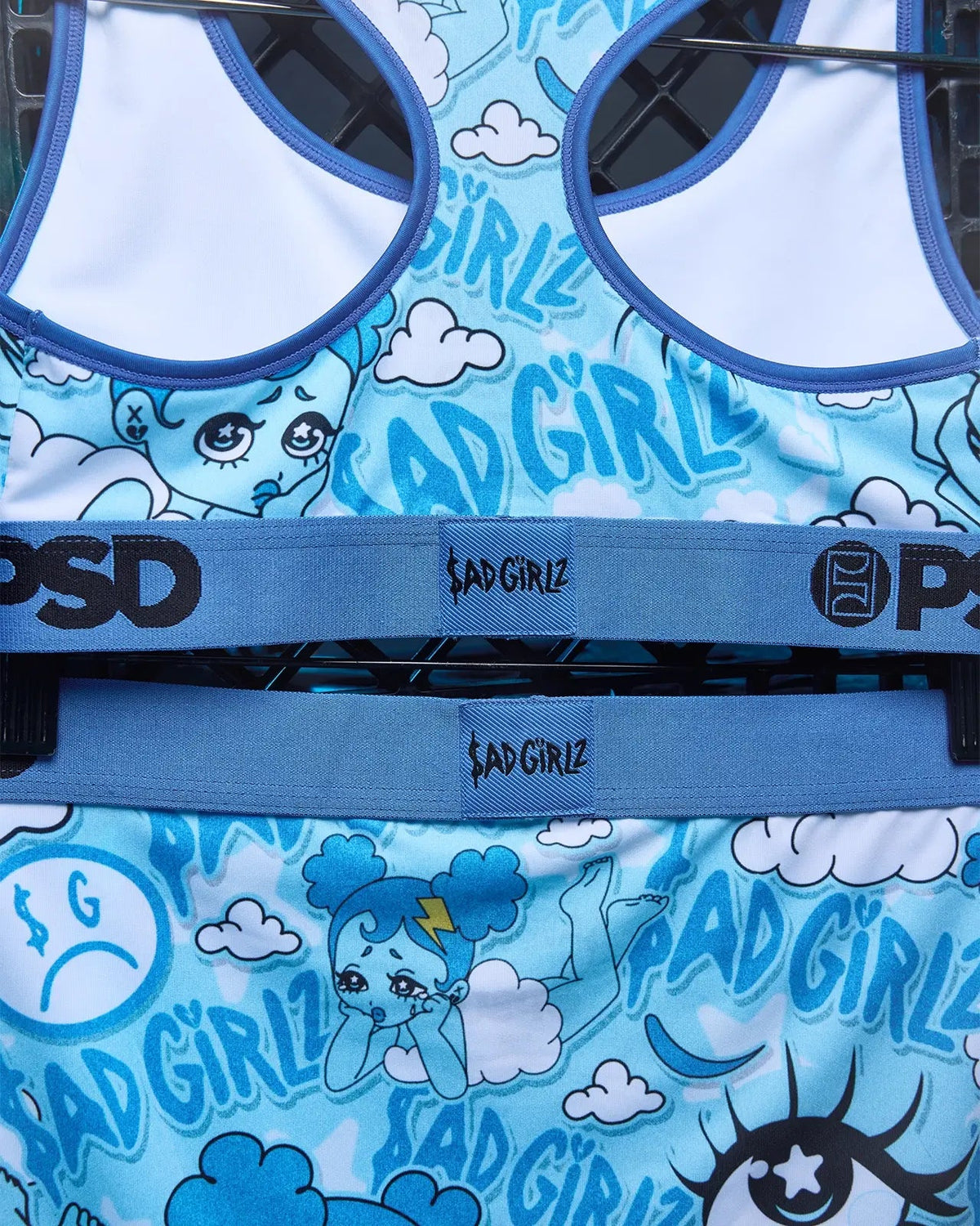 PSD Quality | Sad Girlz - Blues - Sports Bra
