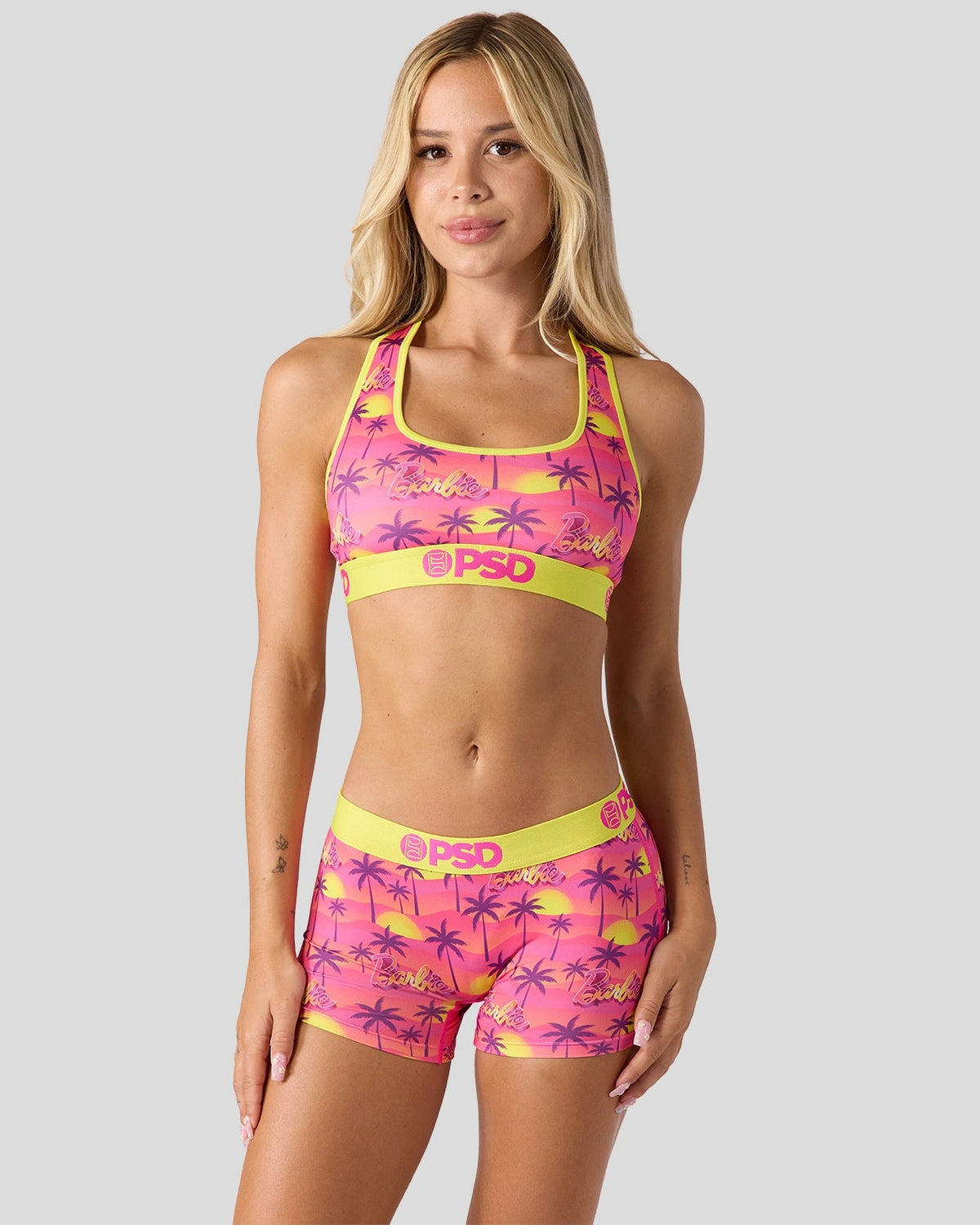 PSD Premium | Barbie - Palms - Sports Bra
