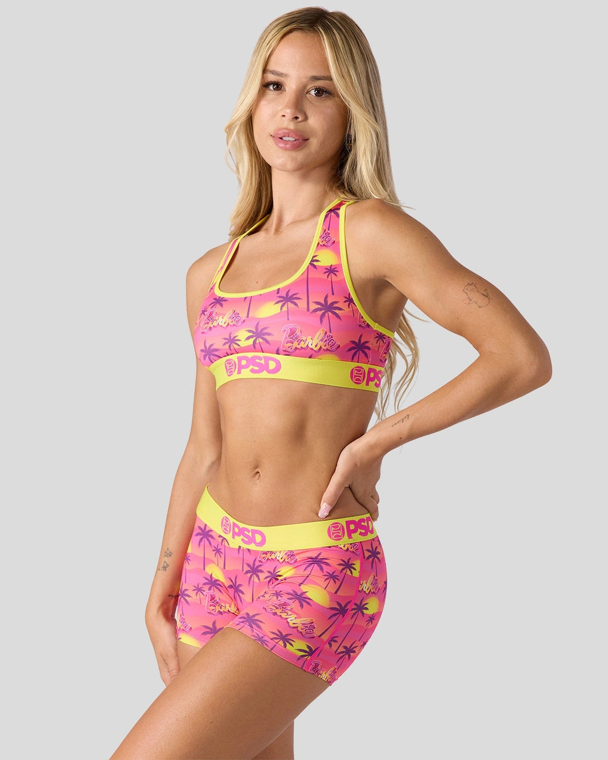 PSD Premium | Barbie - Palms - Sports Bra