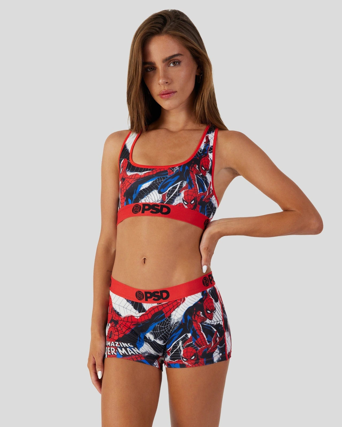 PSD Customer Favorite | Womens Spider-Man Sports Bra
