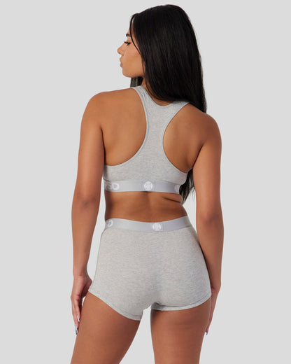 PSD Special Offer | Modal Solids - Athletic Grey - Sports Bra - Modal