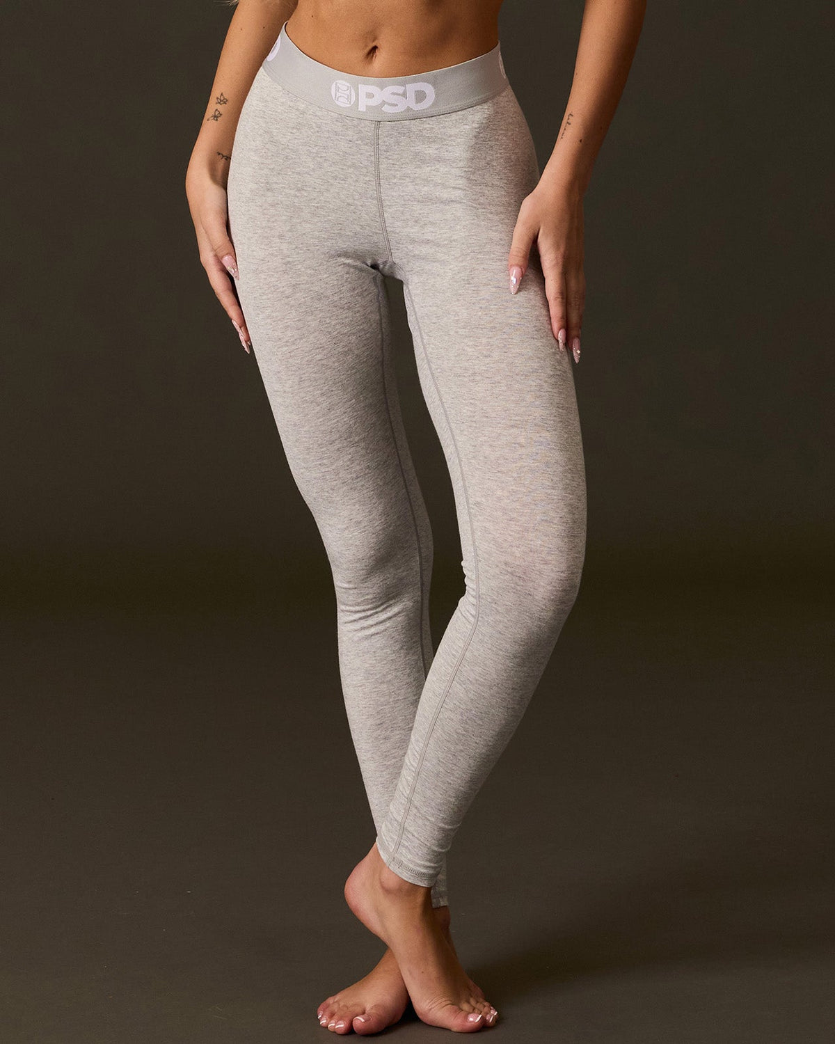 PSD Top Pick | Modal Solids - Athletic Grey - Legging - Modal