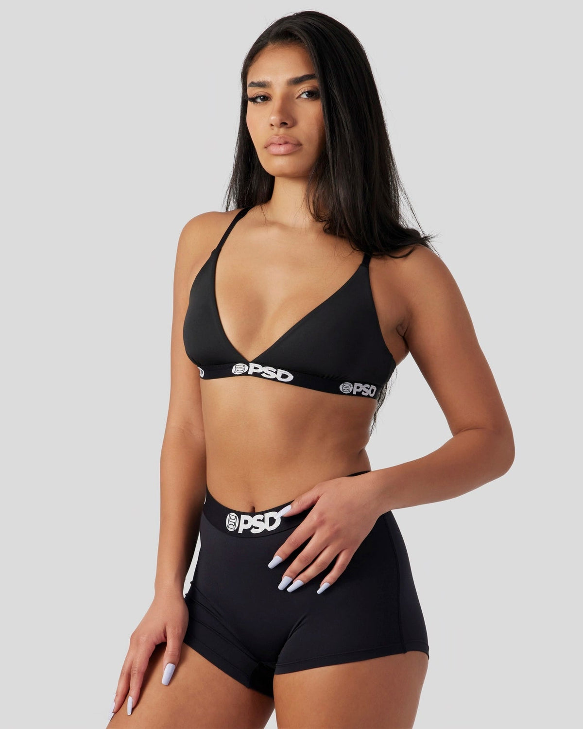 PSD Best Seller | Solids - Black - Triangle Bralette