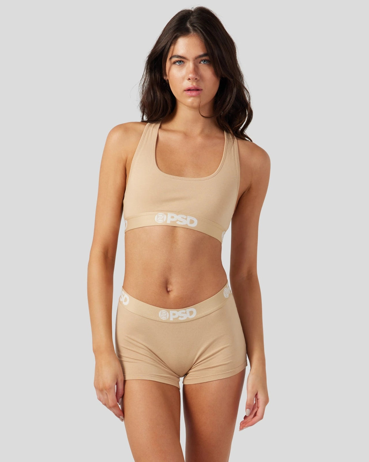 PSD Quality | Modal Solids - Sand - Boy Short - Modal