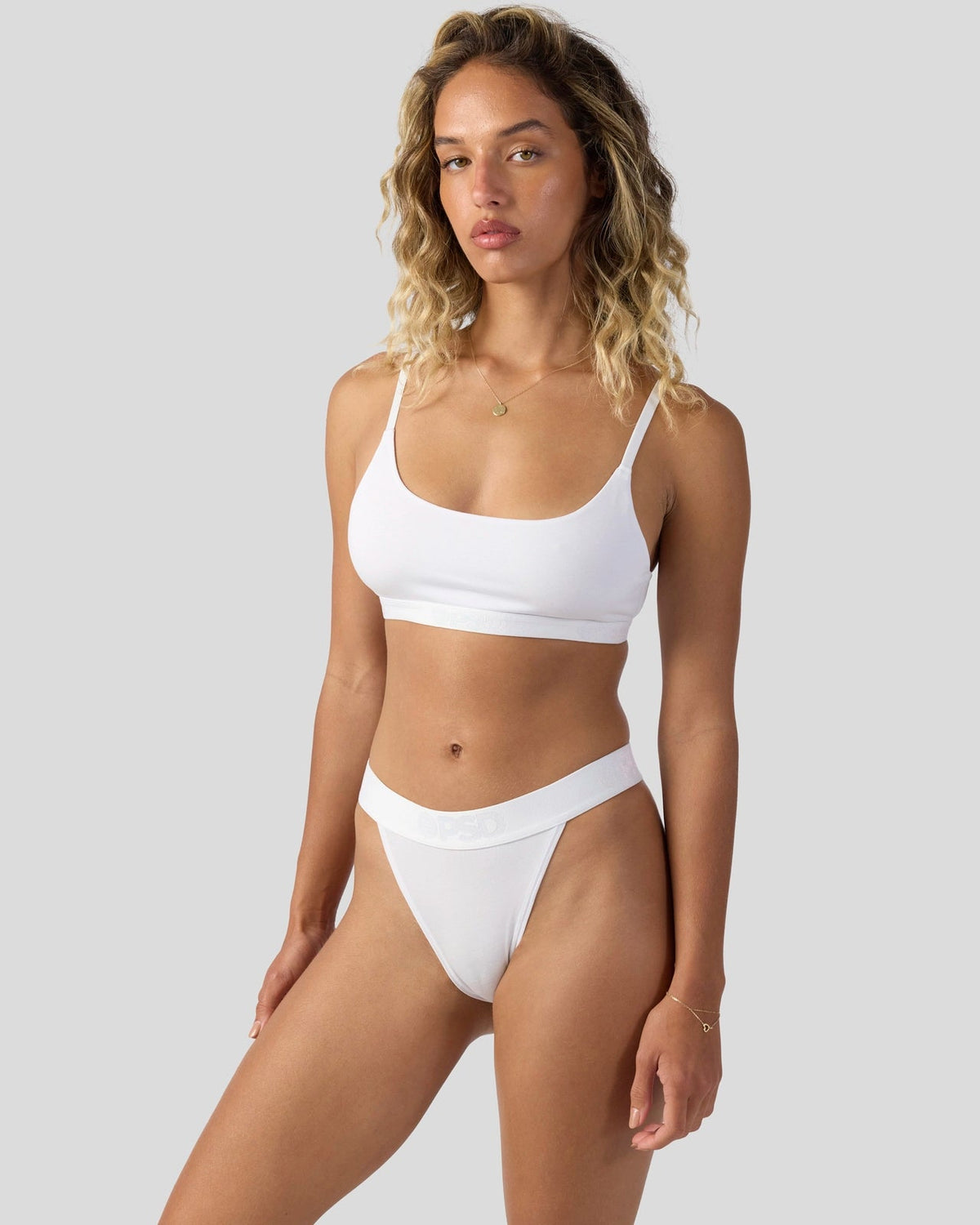PSD Essential | Modal Solids - White - Tanga - Modal