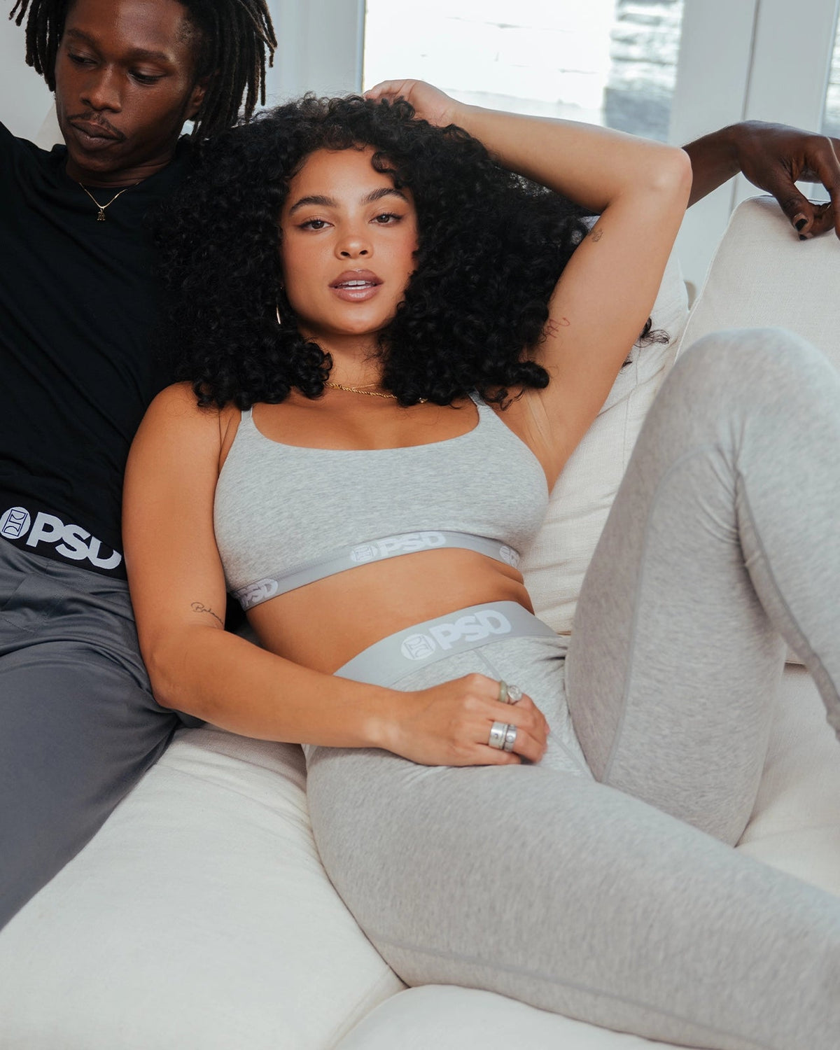 PSD Quality | Modal Solids - Athletic Grey - Scoop Bralette - Modal