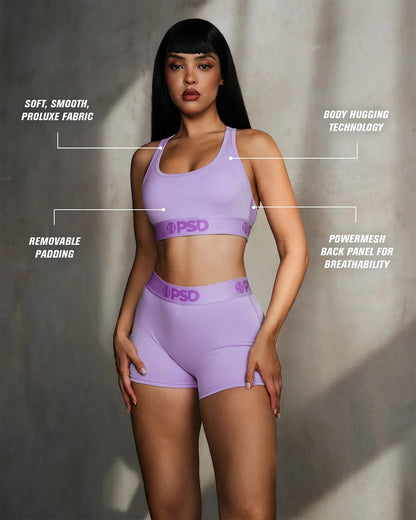 PSD Premium | ProLuxe - Lavender - Performance Bra