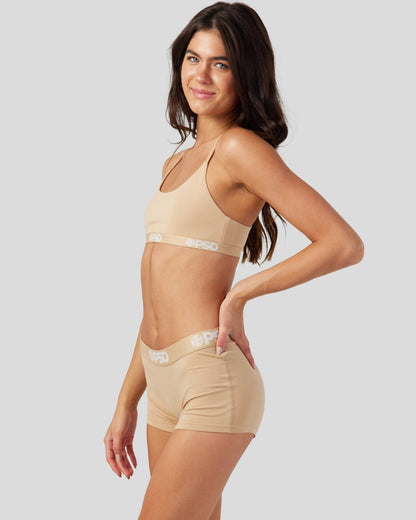 PSD Customer Favorite | Modal Solids - Sand - Scoop Bralette - Modal