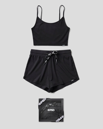 PSD Trusted | Black Modal - Cami Sleep Set - Cami Sleep Set