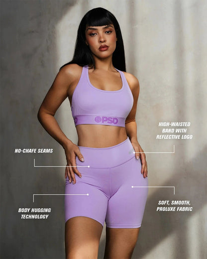 PSD Value | ProLuxe - Lavender - Biker Short
