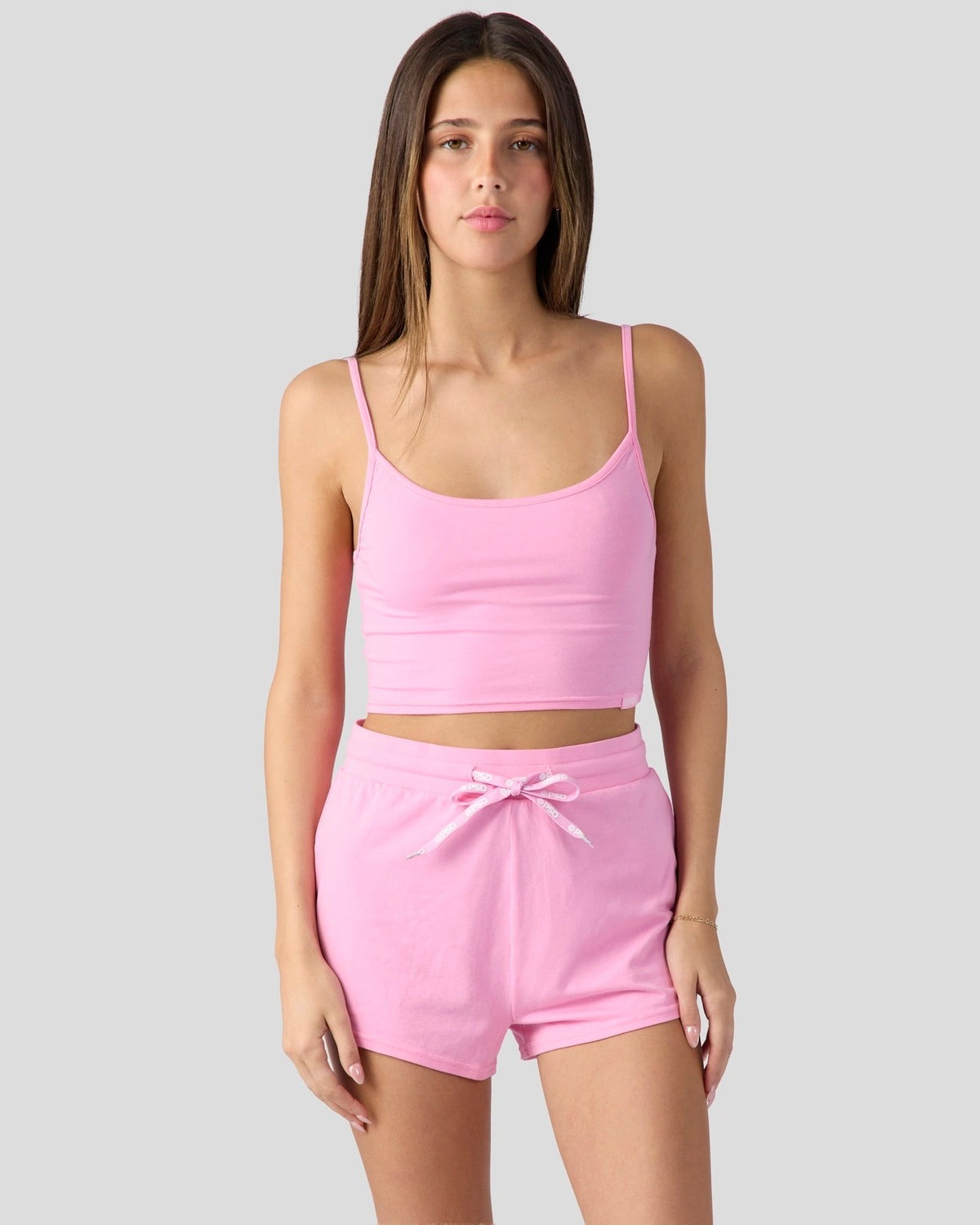 PSD Featured | Bubblegum Pink Modal - Cami Sleep Set - Cami Sleep Set