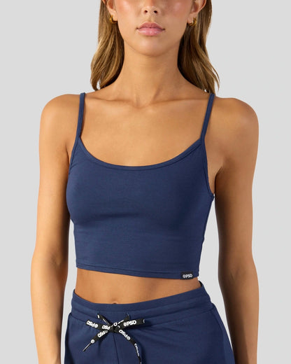 PSD New | Nite Blue Modal - Cami Sleep Set - Cami Sleep Set