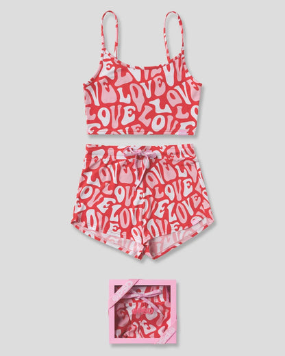 PSD Customer Favorite | Sweet Love Modal - Cami Sleep Set - Cami Sleep Set