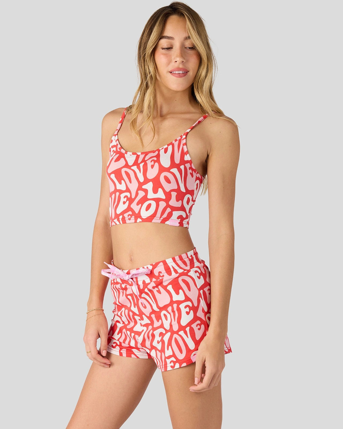 PSD Customer Favorite | Sweet Love Modal - Cami Sleep Set - Cami Sleep Set