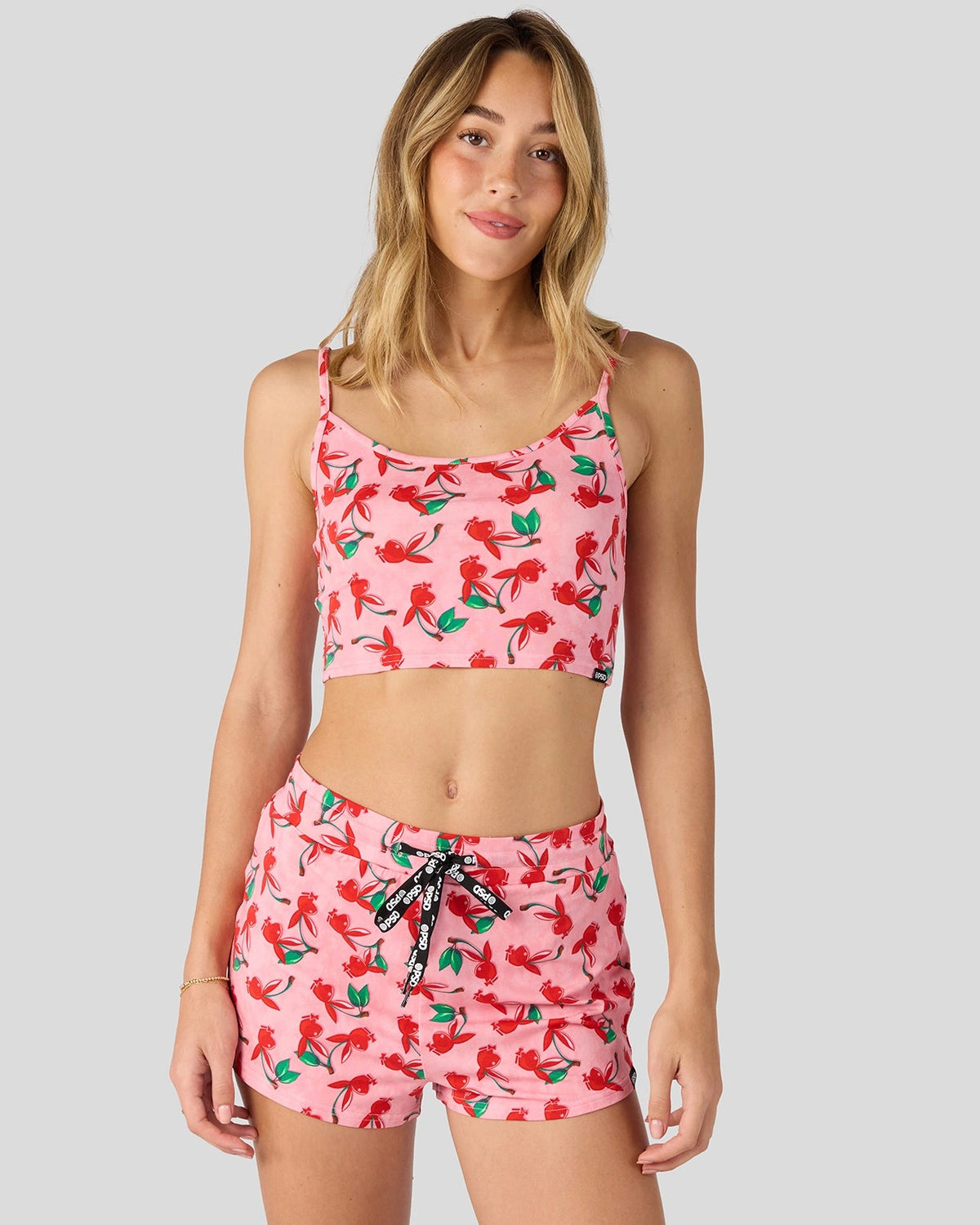 PSD Quality | Playboy Cherry Love Modal - Cami Sleep Set - Cami Sleep Set