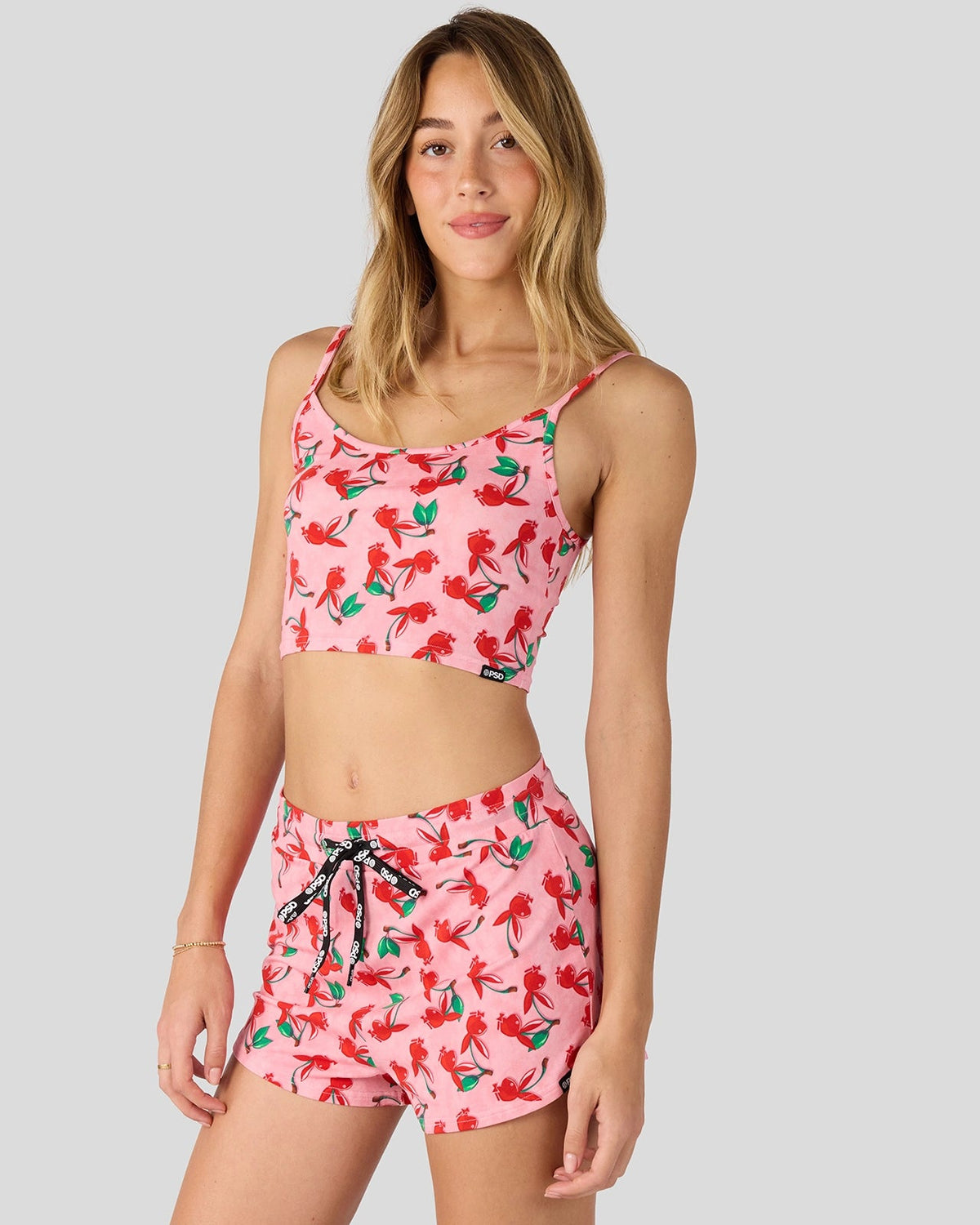 PSD Quality | Playboy Cherry Love Modal - Cami Sleep Set - Cami Sleep Set