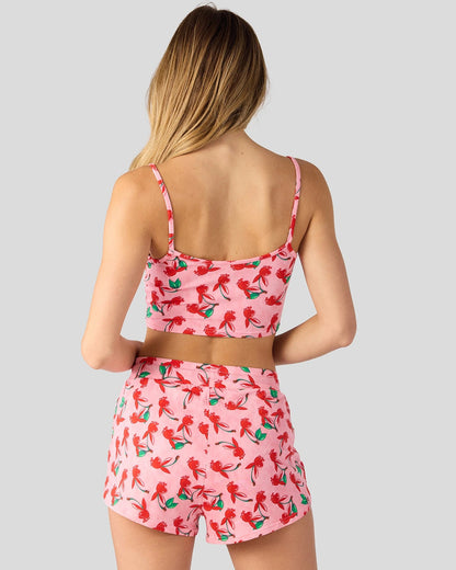 PSD Quality | Playboy Cherry Love Modal - Cami Sleep Set - Cami Sleep Set