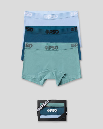 PSD Classic | Modal 3 Pack - Chrome Vibe - Boy Short - Modal