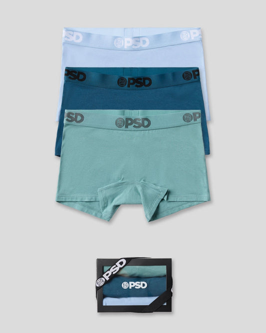 PSD Classic | Modal 3 Pack - Chrome Vibe - Boy Short - Modal