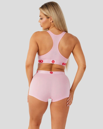 PSD Recommended | Modal Solids - Pink - Boy Short - Modal