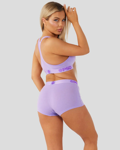 PSD Special Offer | Modal Solids - Lavender - Boy Short - Modal