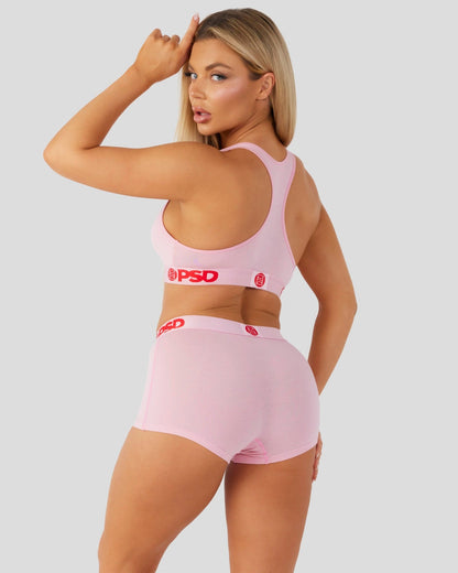 PSD Classic | Modal Solids - Pink - Sports Bra - Modal