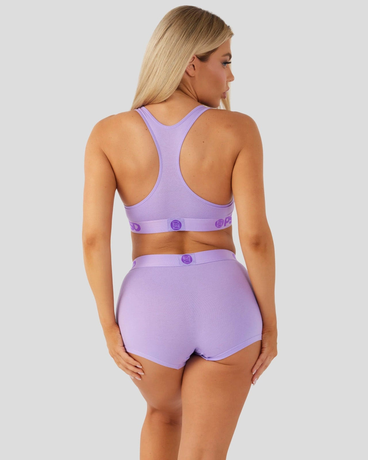 PSD Recommended | Modal Solids - Lavender - Sports Bra - Modal