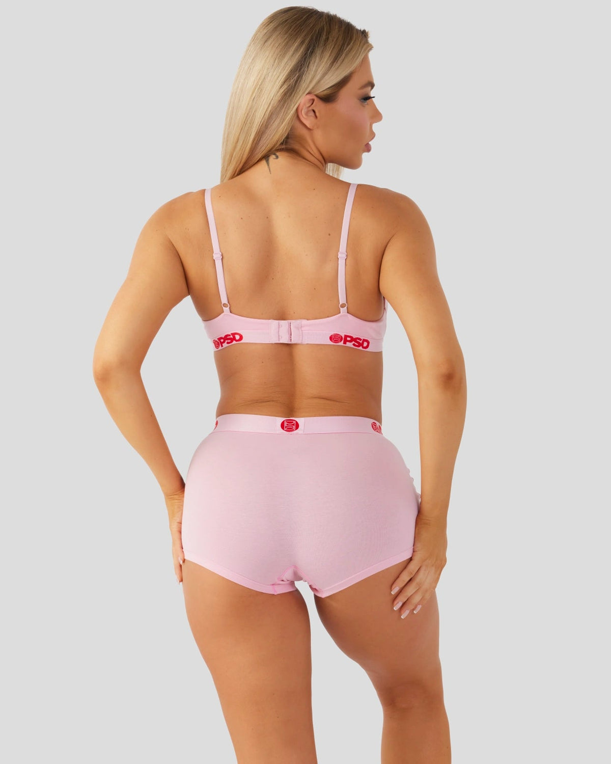 PSD Premium | Modal Solids - Pink - Triangle Bralette - Modal