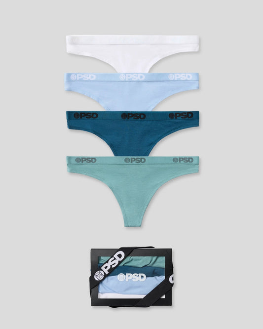 PSD Classic | Modal 4 Pack - Chrome Vibe - Thong - Modal
