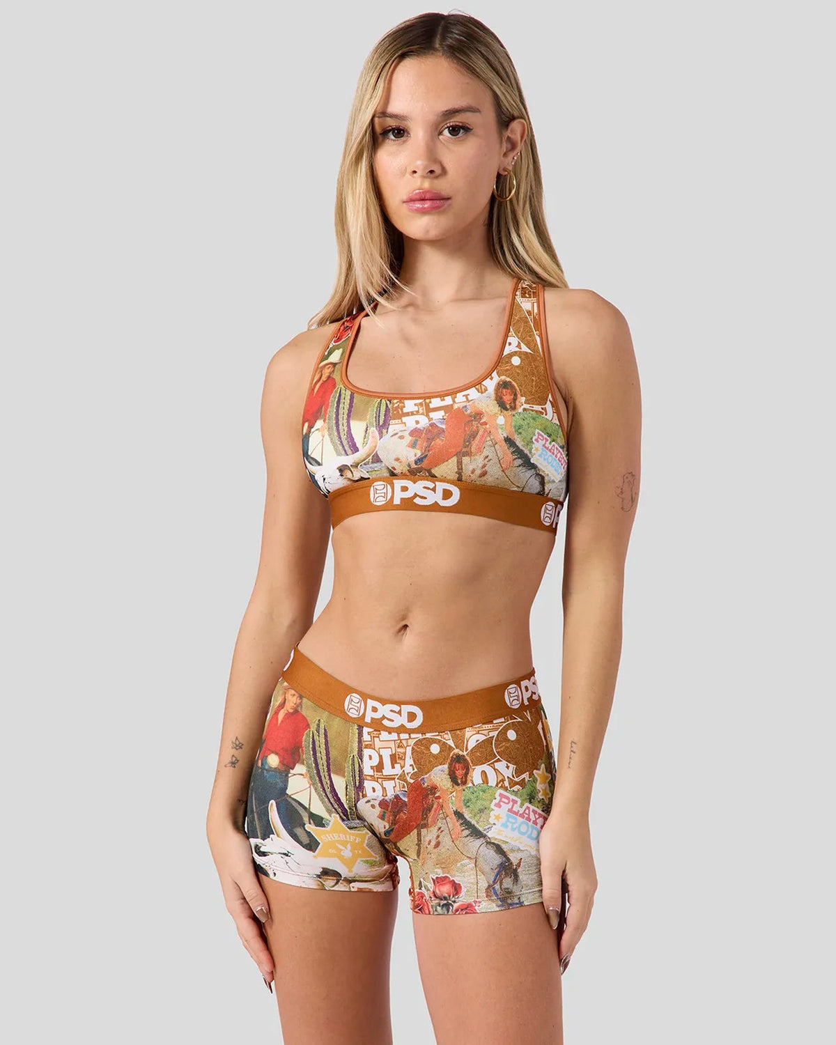 PSD Smart Buy | Playboy - New Sheriff - Sports Bra