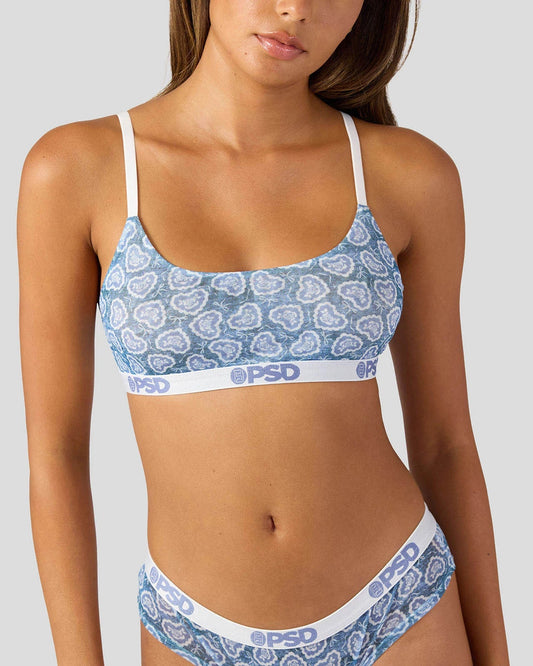 PSD Premium | Mesh - Country Rose - Scoop Bralette - Mesh