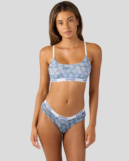 PSD Premium | Mesh - Country Rose - Scoop Bralette - Mesh