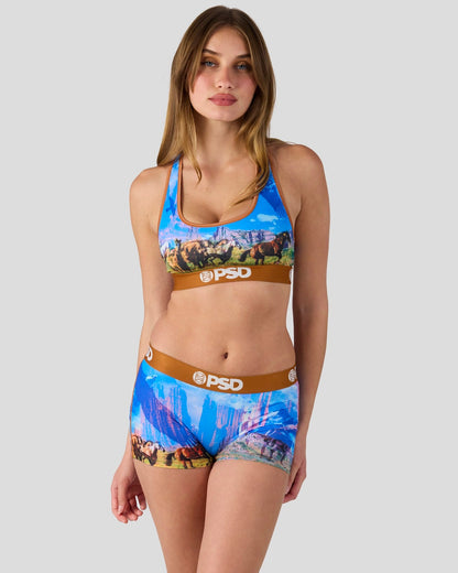 PSD Quality | Home on the Range - Sports Bra