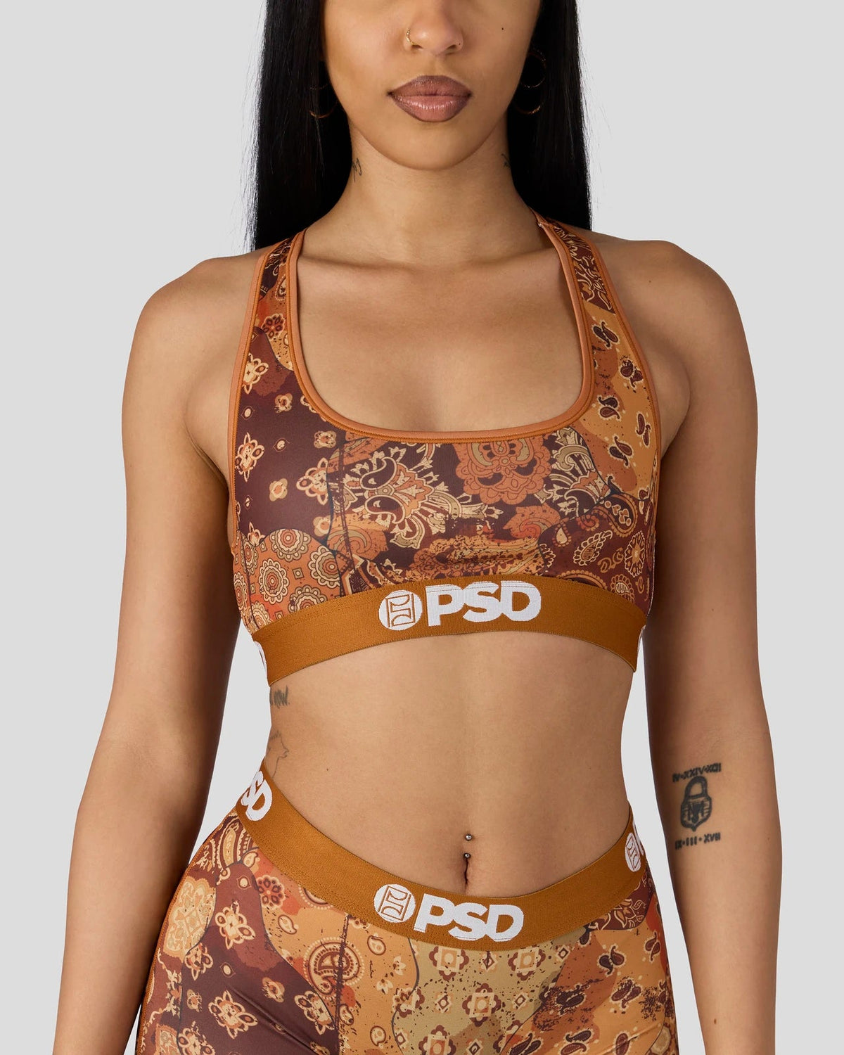 PSD Best Seller | Coco Paisley - Sports Bra