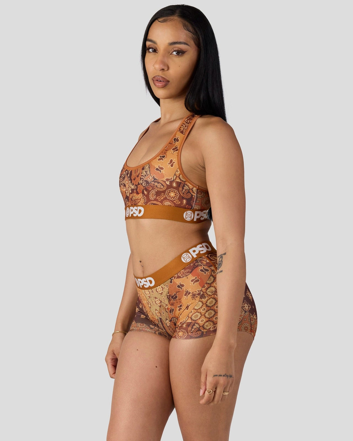 PSD Best Seller | Coco Paisley - Sports Bra