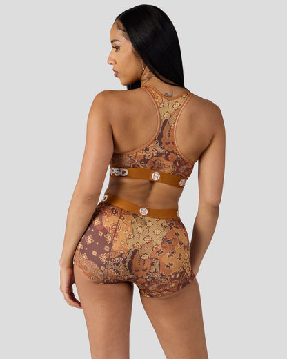 PSD Best Seller | Coco Paisley - Sports Bra