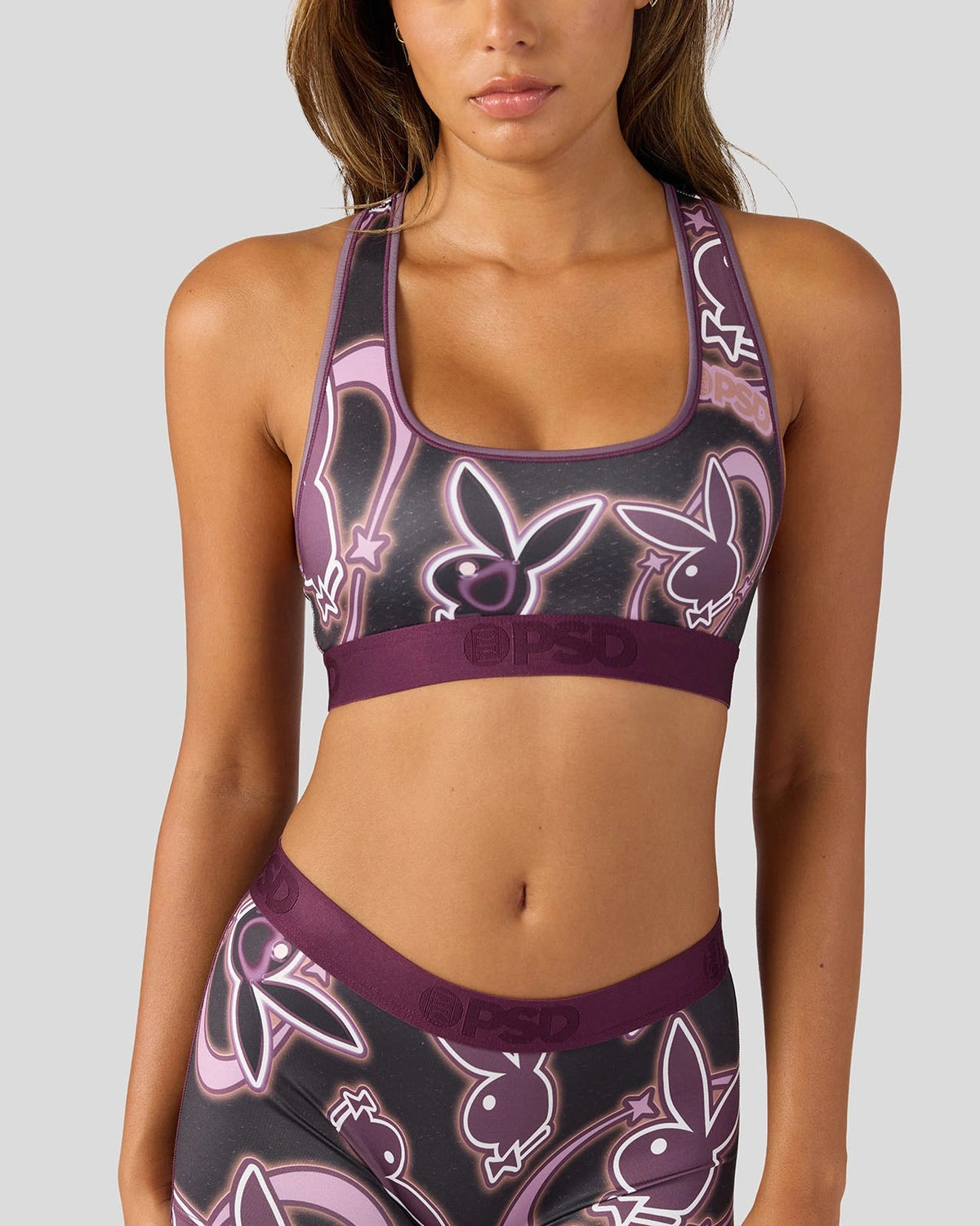 PSD Top Pick | 3 Pack - Playboy Tumble - Sports Bra