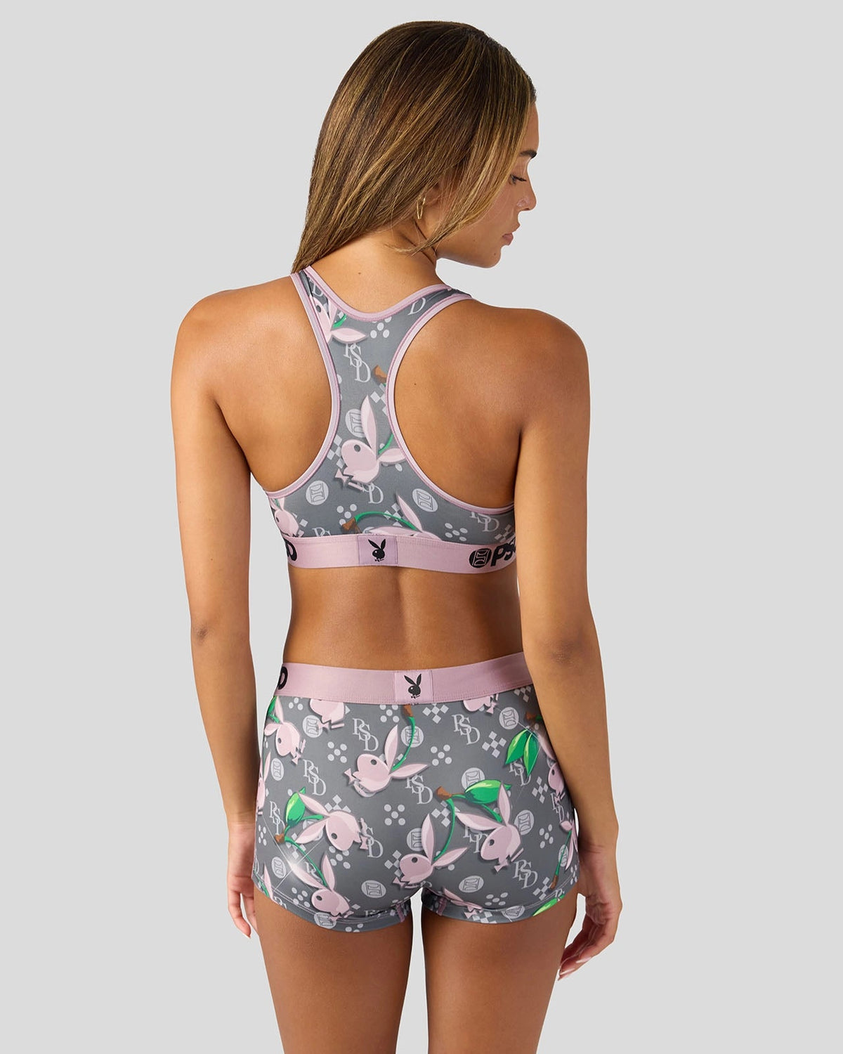 PSD Top Pick | 3 Pack - Playboy Tumble - Sports Bra