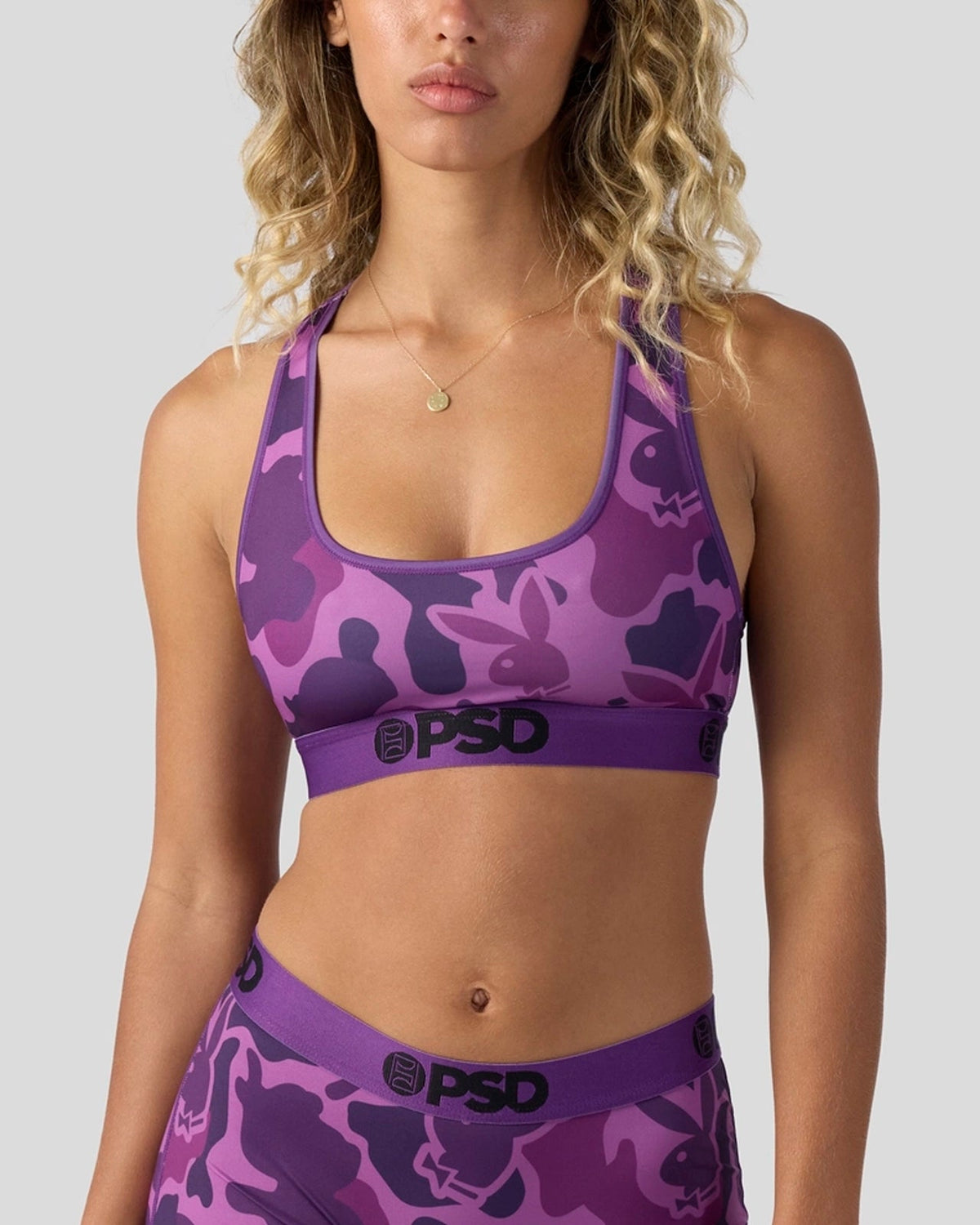 PSD Special Offer | 3 Pack - Playboy Purp - Sports Bra