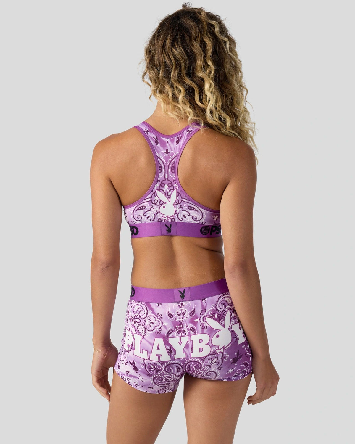 PSD Special Offer | 3 Pack - Playboy Purp - Sports Bra