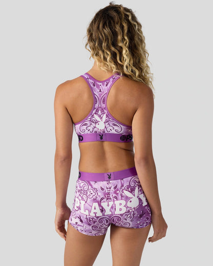 PSD Special Offer | 3 Pack - Playboy Purp - Sports Bra