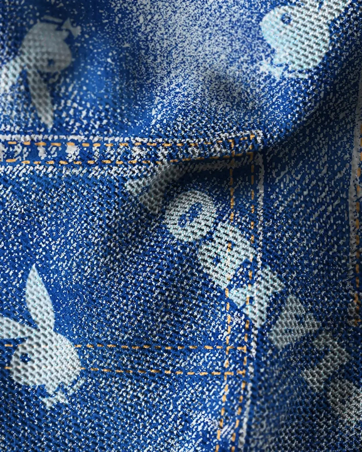 PSD Top Pick | Playboy - Denim Mesh - Scoop Bralette - Mesh