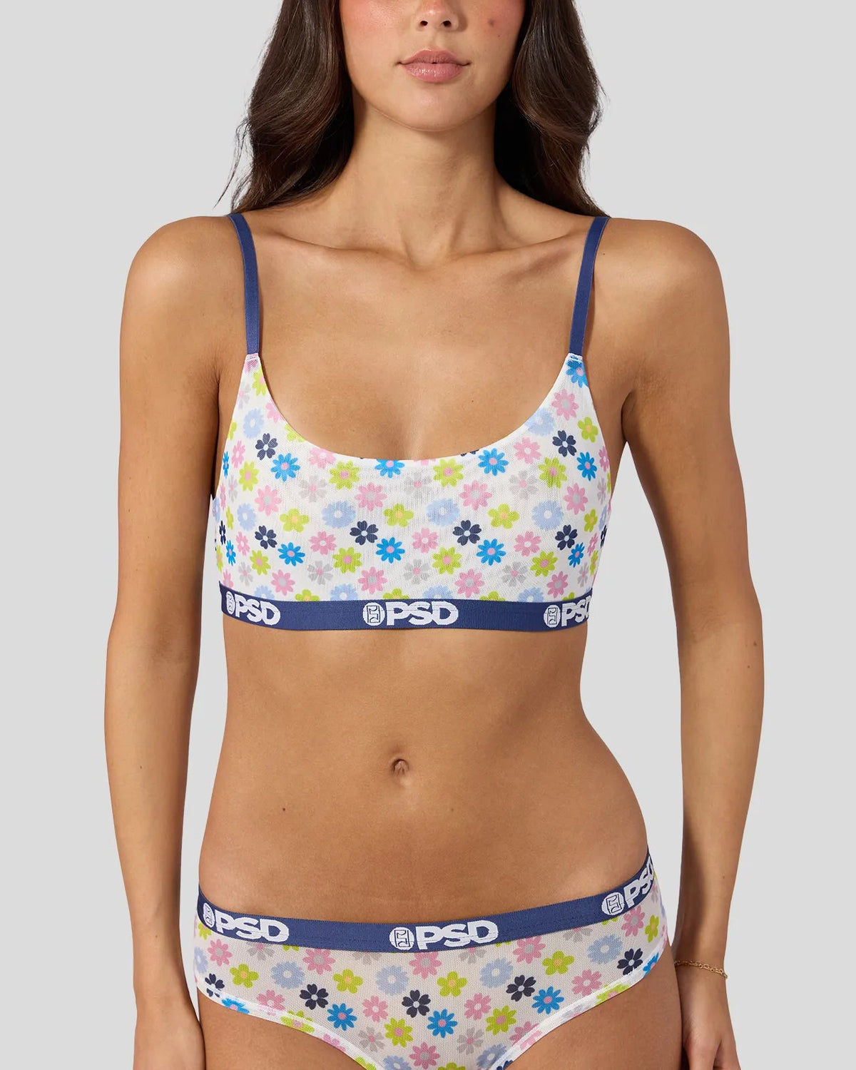 PSD Latest | Mesh - Garden Daze - Scoop Bralette - Mesh