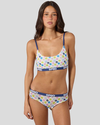 PSD Latest | Mesh - Garden Daze - Scoop Bralette - Mesh