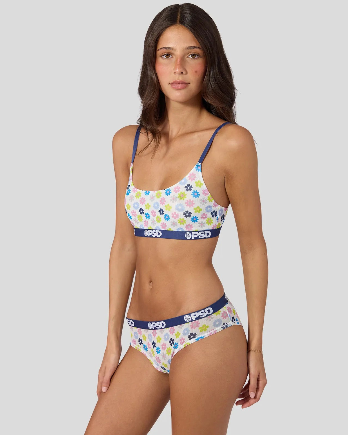 PSD Latest | Mesh - Garden Daze - Scoop Bralette - Mesh
