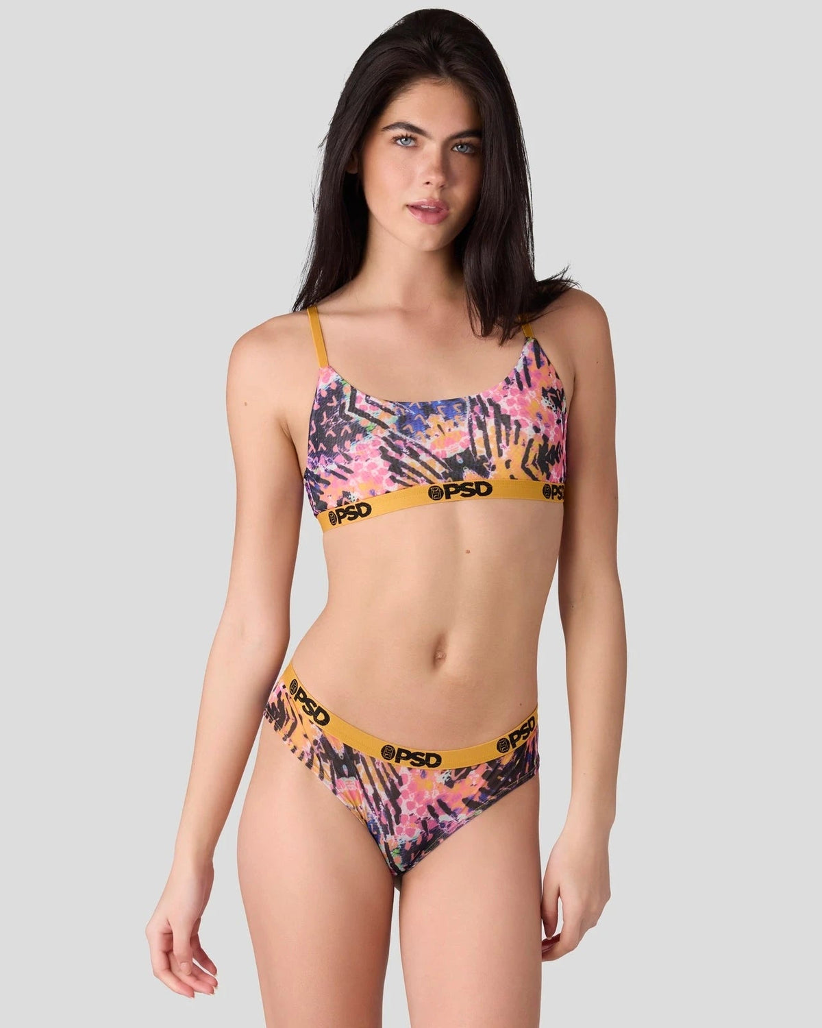 PSD Discount | Mesh - Vibin Snake - Scoop Bralette - Mesh